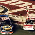 Dale Earnhardt Jr and Michael Waltrip - 2001 Pepsi 400 - Daytona International Speedway