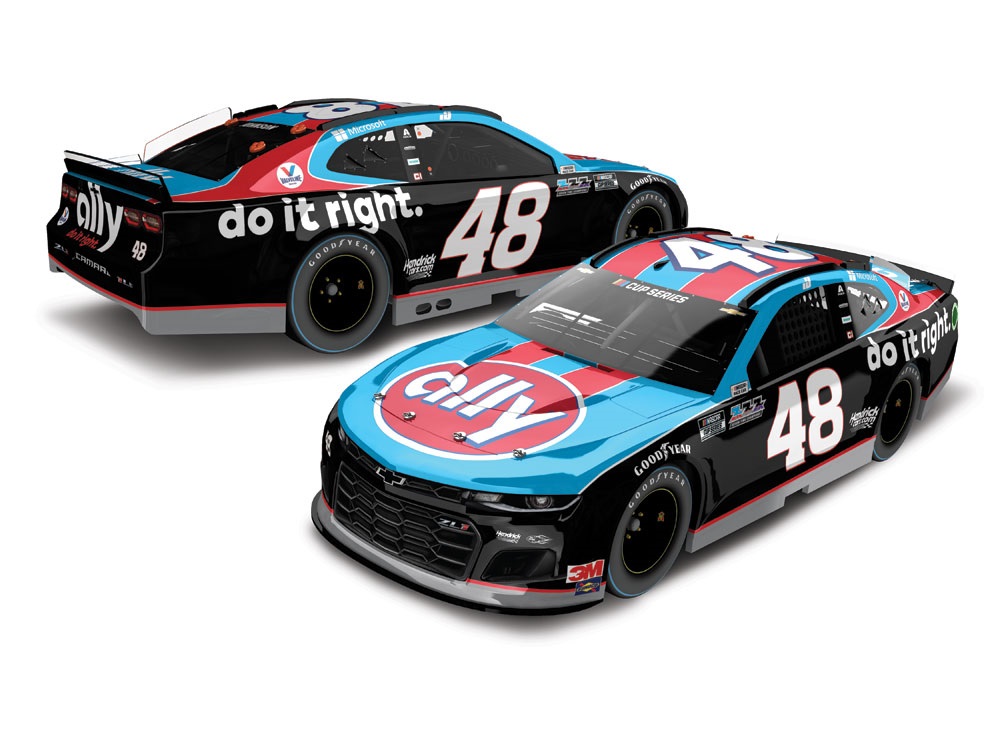 Jimmie Johnson - Darlington throwback to Earnhardt and Petty