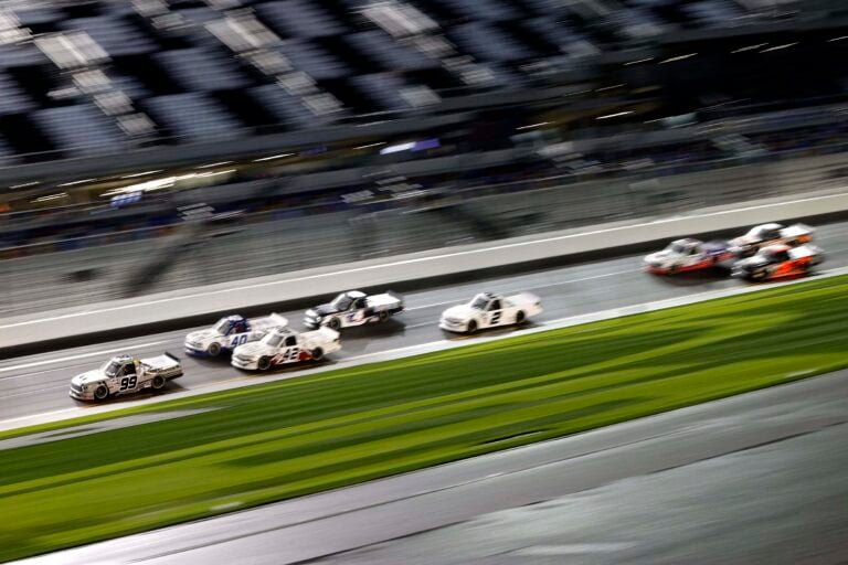 Ben Rhodes - NASCAR Truck Series on the Daytona Road Course - Rain Racing