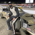 Joey Logano - No 15 dirt modified - Volusia Speedway Park - DIRTcar UMP