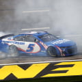 Kyle Larson wins at Las Vegas Motor Speedway - NASCAR Cup Series - Burnout