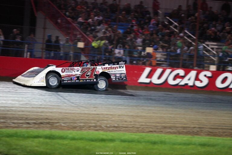 Hudson O'Neal at Lucas Oil Speedway - Dirt Track Racing 6415