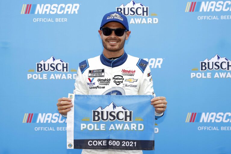 Kyle Larson - NASCAR Cup Series pole at Charlotte Motor Speedway