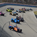 Scott Dixon leads Indycar Series race at Texas Motor Speedway