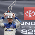 Todd Gilliland in victory lane - Circuit of the Americas - COTA - NASCAR Truck Series