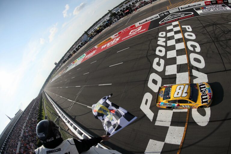 Kyle Busch wins Pocono Raceway - NASCAR Cup Series