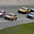 Kyle Larson, Kyle Busch, Chase Elliott, Joey Logano - Nashville Superspeedway - NASCAR Cup Series