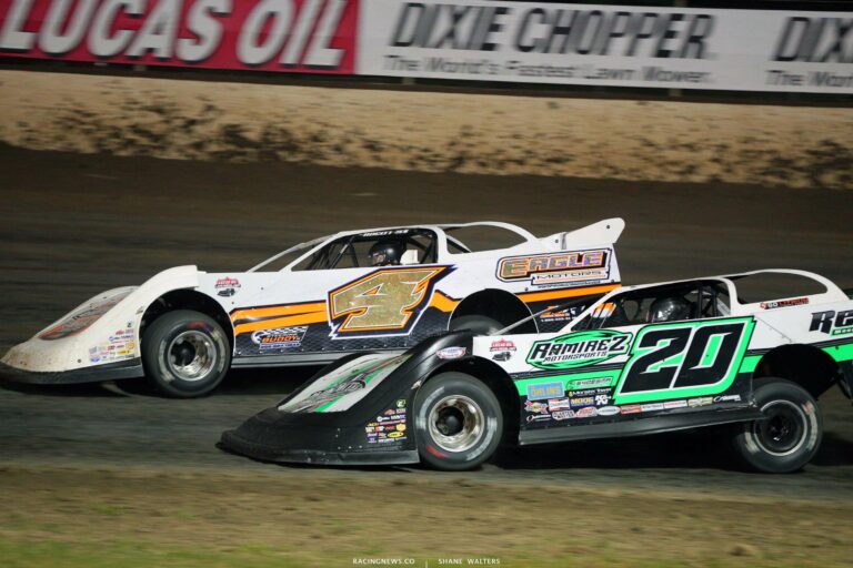 Michael Arnold and Jimmy Owens - Magnolia Motor Speedway - Dirt Late Model Racing 6827