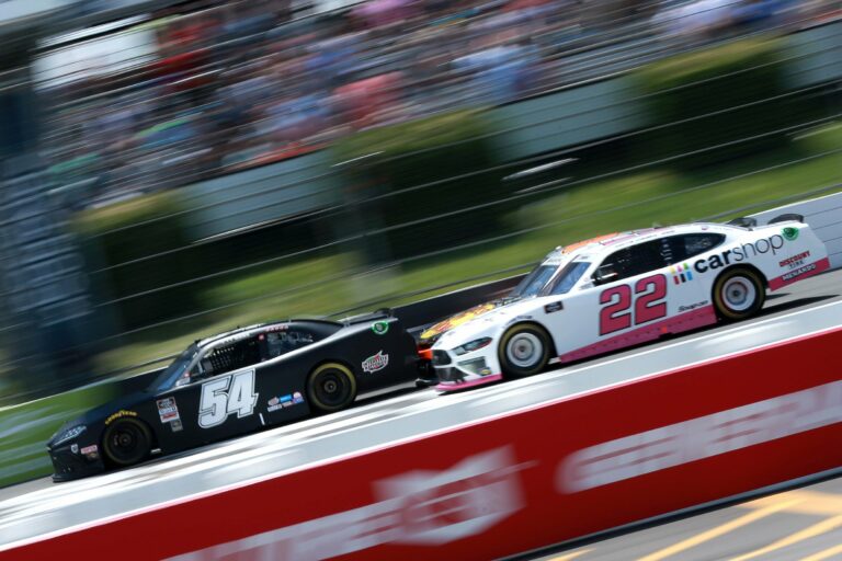 Ty Gibbs, Austin Cindric - Pocono Raceway - NASCAR Xfinity Series