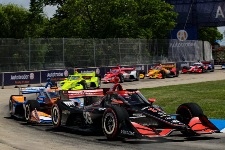Will Power, Scott Dixon - Detroit Grand Prix - Indycar Series - Belle Isle Park