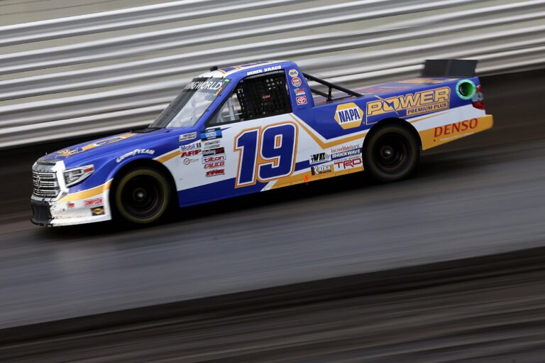 Derek Kraus - Knoxville Raceway Dirt Track - NASCAR Truck Series