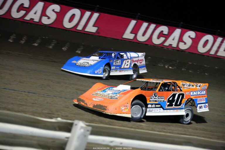 Kyle Bronson, Chase Junghans - I-80 Speedway - Dirt Late Model Racing 8263