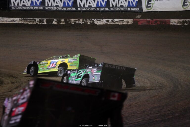 Tyler Erb and Stormy Scott - I-80 Speedway - Lucas Late Models 7804