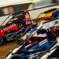 Dirt Midget Racing - 4 Wide - BC39 - Indianapolis Motor Speedway Dirt Track