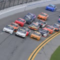Justin Haley, AJ Allmendinger, Jeb Burton - Photo Finish - Daytona International Speedway - NASCAR Xfinity Series