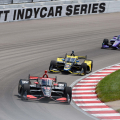 Will Power, Colton Herta, Romain Grosjean - NTT Indycar Series - WWT Raceway at Gateway