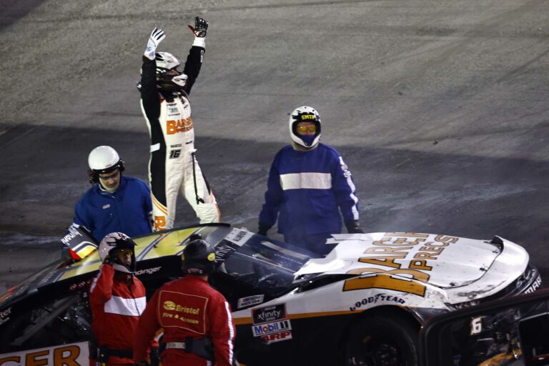 AJ Allmendinger wins at Bristol Motor Speedway - NASCAR Xfinity Series