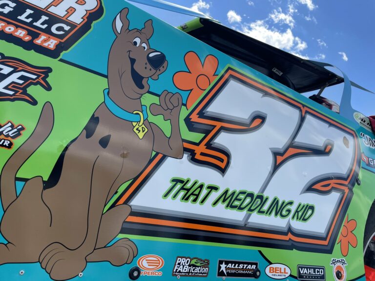 Bobby Pierce - Scooby Doo Race car 2 - Eldora Speedway