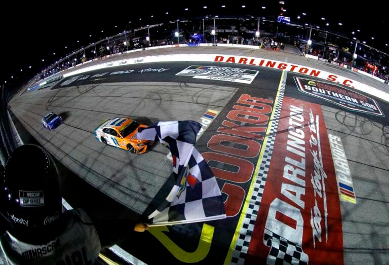 Denny Hamlin wins Darlington Raceway - NASCAR Cup Series