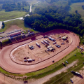 Friendship Motor Speedway from the air