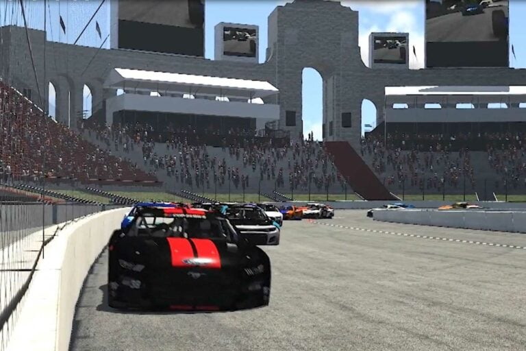 LA Coliseum - NASCAR track - IRacing