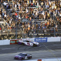 Alex Bowman crashes Denny Hamlin at Martinsville Speedway - NASCAR Cup Series