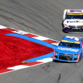 Kyle Larson, Denny Hamlin - Charlotte ROVAL - NASCAR Cup Series