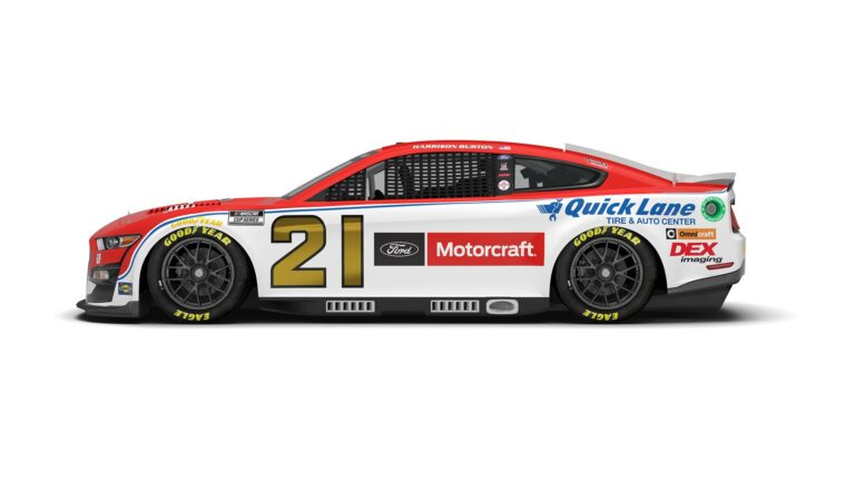 2022 NASCAR race car - Harrison Burton