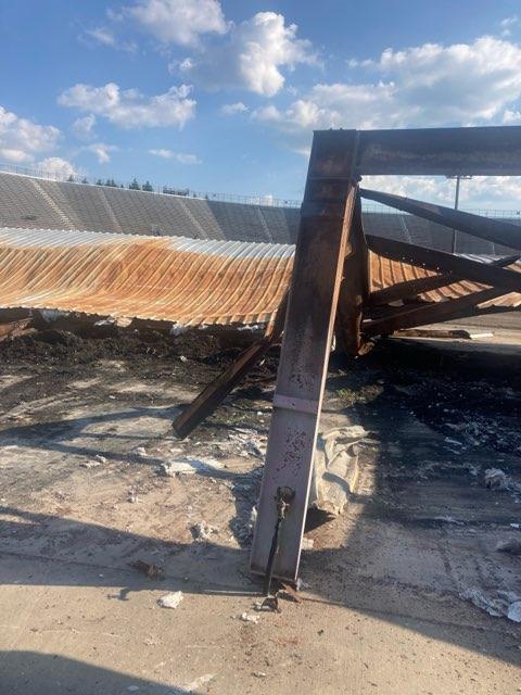 Buildings torn down at North Wilkesboro Speedway