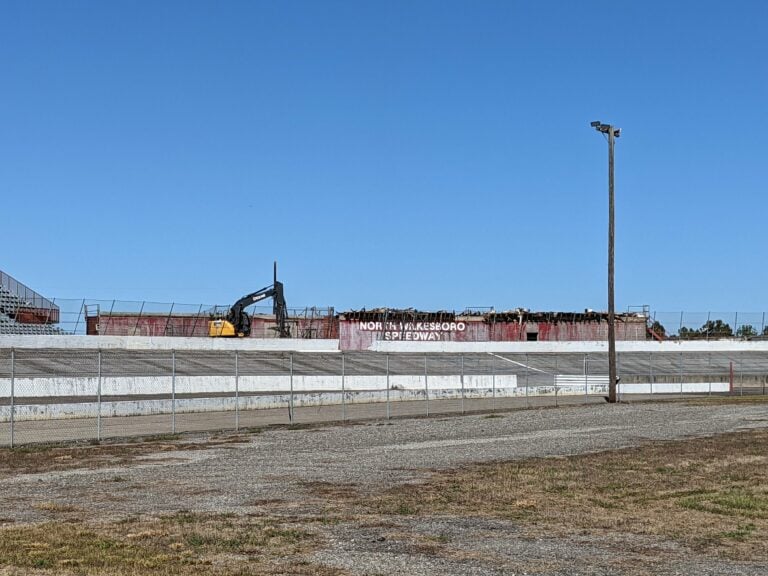 North Wilkesboro Speedway - Demolition Photos