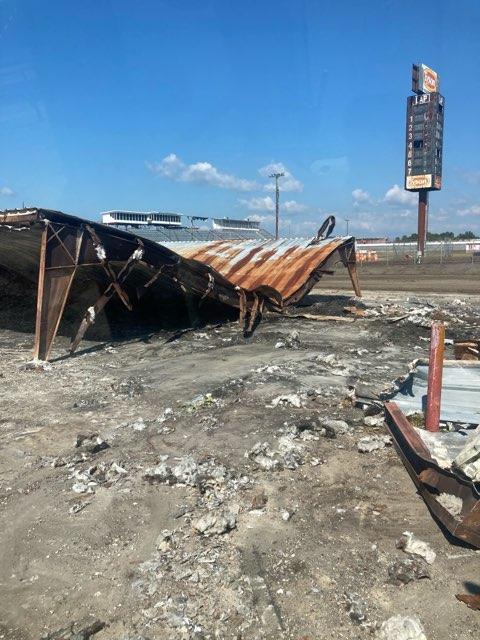 North Wilkesboro Speedway - Demolition