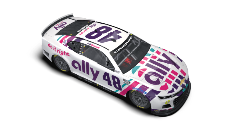Alex Bowman - 2022 Ally paint scheme - NASCAR