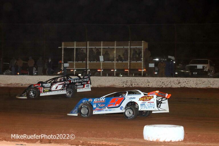 Kyle Larson and Devin Moran - Golden Isles Speedway - Lucas Oil Late Models