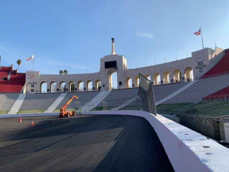 Los Angeles Coliseum - NASCAR Track