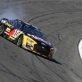Aric Almirola spins - Auto Club Speedway - NASCAR Cup Series