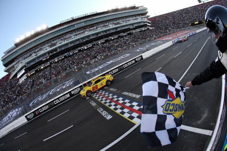 Joey Logano wins at the Los Angeles Coliseum - NASCAR Cup Series
