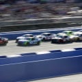 Tyler Reddick leads Auto Club Speedway - NASCAR Cup Series