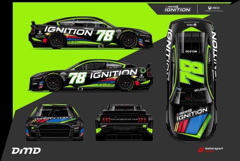 XBOX NASCAR paint scheme