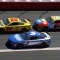Atlanta Motor Speedway - NASCAR Cup Series - Kyle Larson, Joey Logano, Kyle Busch