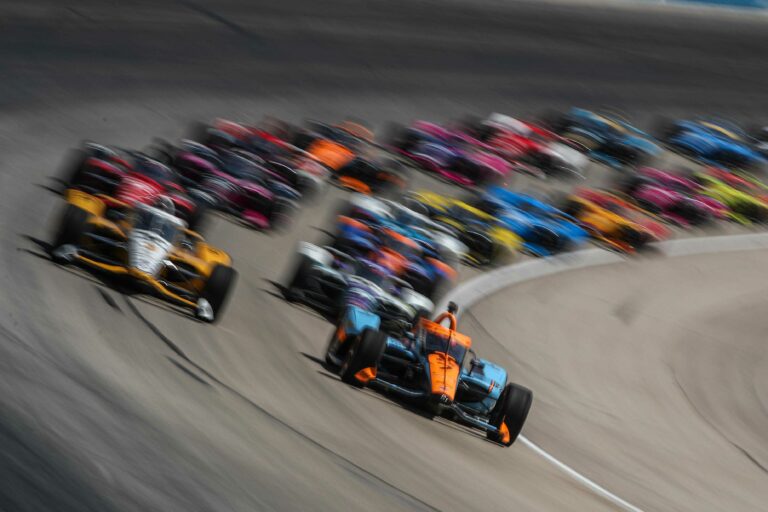 Felix Rosenqvist - Texas Motor Speedway - Indycar Series - Motion Blur
