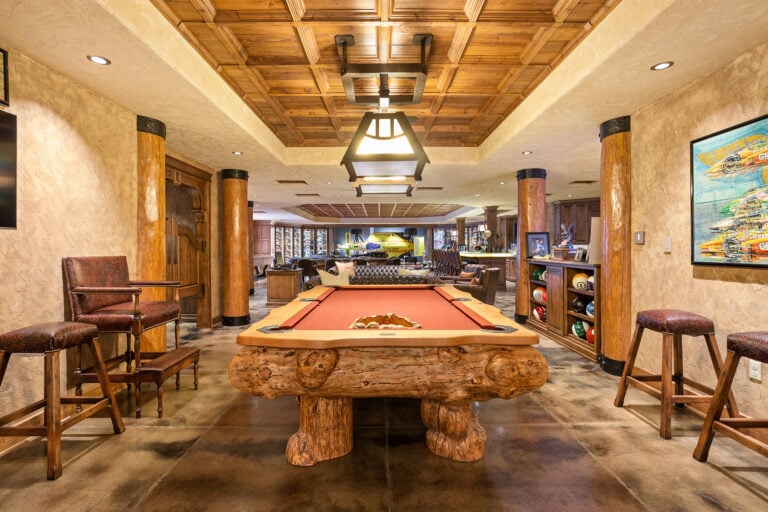 Pool Table - Tony Stewart house