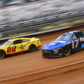 Joey Logano, Chris Buescher Bristol Dirt Track - NASCAR Cup Series