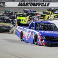 William Byron leads - NASCAR Truck Series - Martinsville Speedway