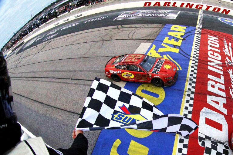 Joey Logano wins Darlington Raceway - NASCAR Cup Series