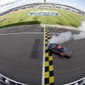 Kurt Busch wins - Kansas Speedway - NASCAR Cup Series - Burnout