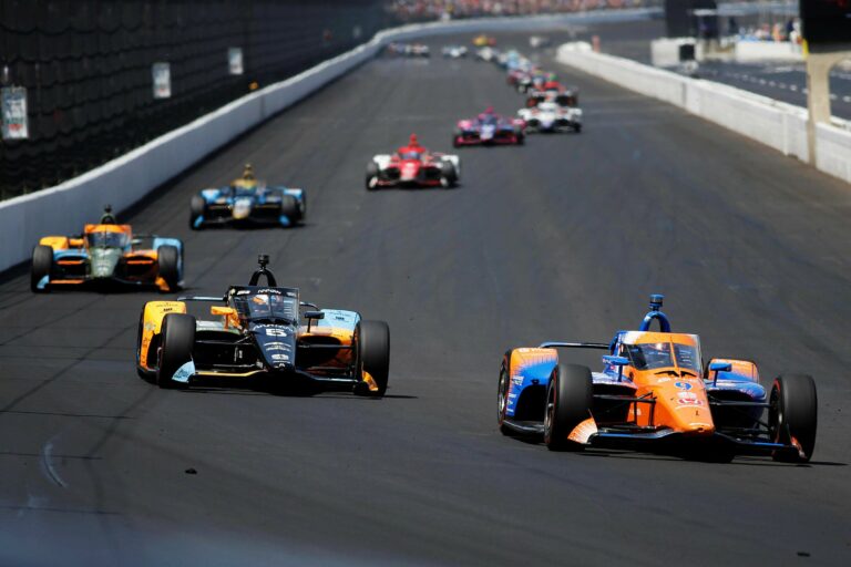 Scott Dixon, Pato O'Ward - Indy 500 - Indianapolis Motor Speedway - Indycar Series