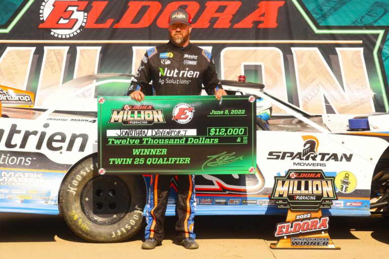 Jonathan Davenport at Eldora Speedway - Eldora Million