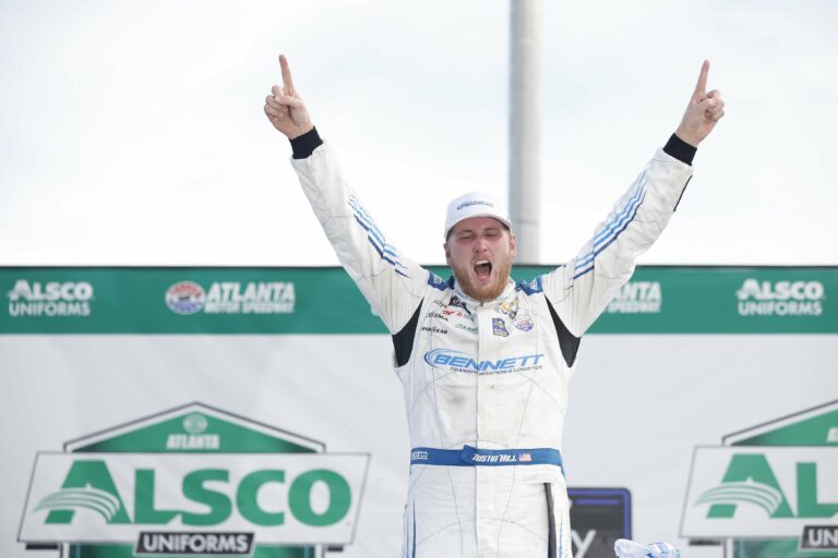 Austin Hill Wins Atlanta Motor Speedway - NASCAR Xfinity Series