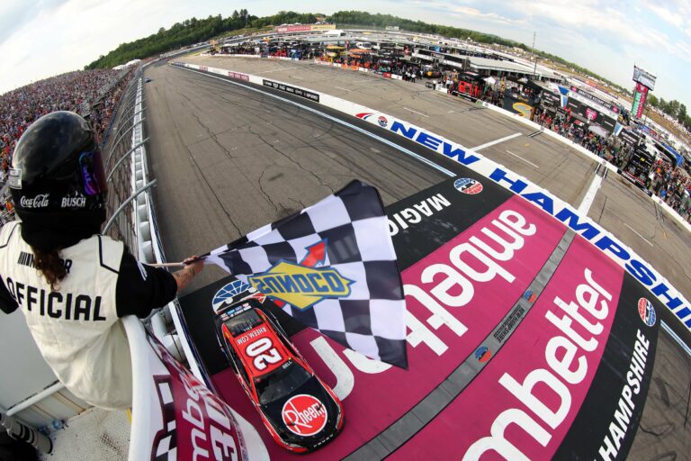 Christopher Bell wins - New Hampshire Motor Speedway - NASCAR Cup Series