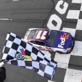 Denny Hamlin wins - Pocono Raceway - NASCAR Cup Series - Small